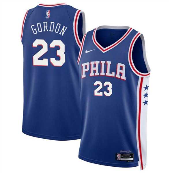 Men's Philadelphia 76ers #23 Eric Gordon Royal Icon Edition Stitched Jersey Dzhi,We sell and wholesale Men's Philadelphia 76ers #23 Eric Gordon Royal Icon Edition Stitched Jersey Dzhi on line form chian!